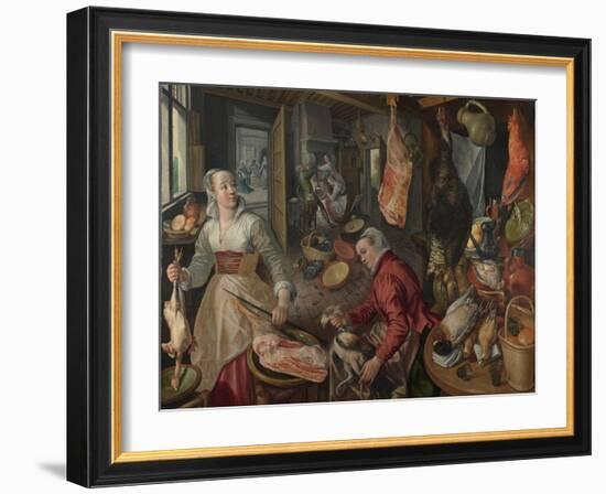 The Four Elements: Fire, 1569-Joachim Beuckelaer-Framed Giclee Print