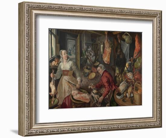 The Four Elements: Fire, 1569-Joachim Beuckelaer-Framed Giclee Print