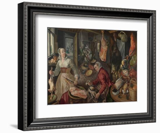 The Four Elements: Fire, 1569-Joachim Beuckelaer-Framed Giclee Print