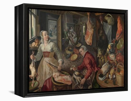 The Four Elements: Fire, 1569-Joachim Beuckelaer-Framed Premier Image Canvas