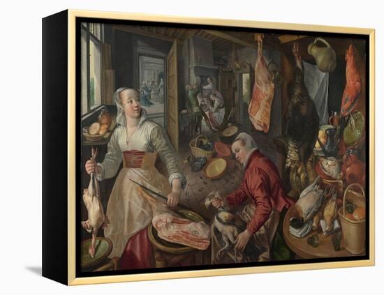 The Four Elements: Fire, 1569-Joachim Beuckelaer-Framed Premier Image Canvas