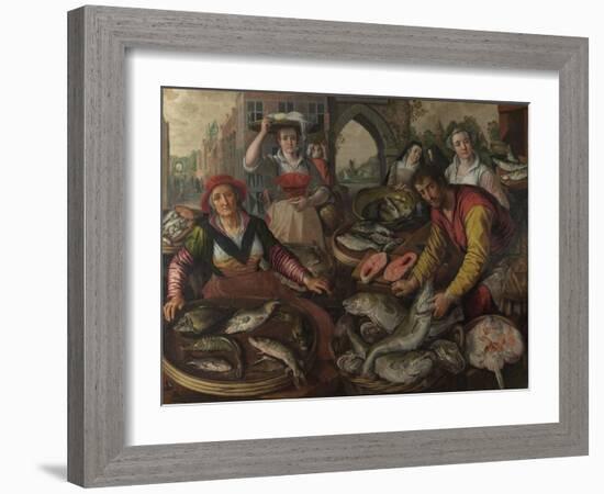 The Four Elements: Water, 1569-Joachim Beuckelaer-Framed Giclee Print