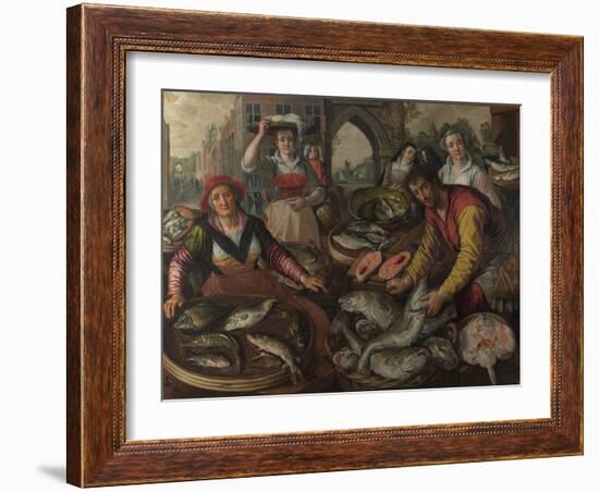 The Four Elements: Water, 1569-Joachim Beuckelaer-Framed Giclee Print