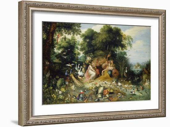 The Four Elements-Feb Brueghel the Elder-Framed Giclee Print