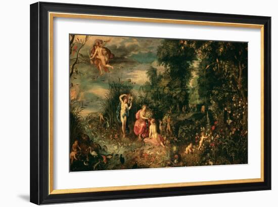 The Four Elements-Jan Brueghel the Elder-Framed Giclee Print