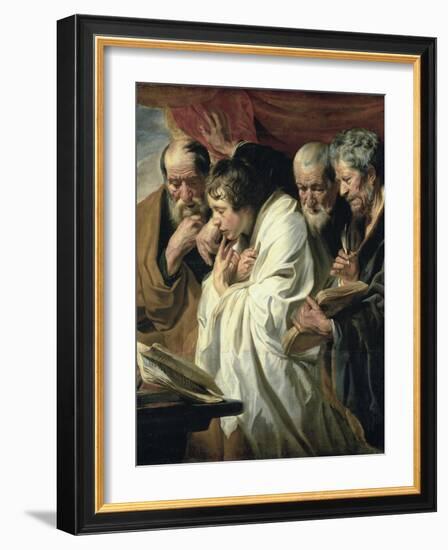 The Four Evangelists-Jacob Jordaens-Framed Giclee Print