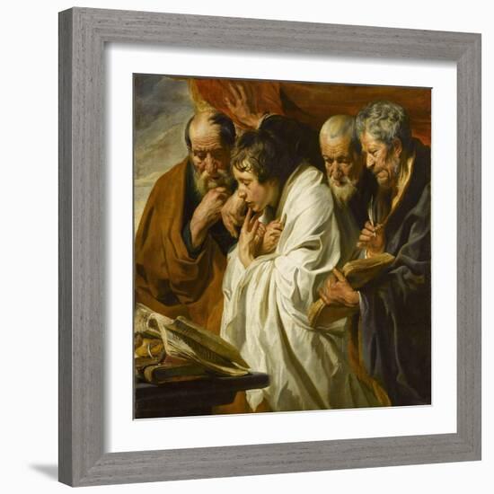 The Four Evangelists-Jacob Jordaens-Framed Giclee Print