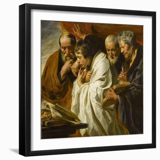 The Four Evangelists-Jacob Jordaens-Framed Giclee Print