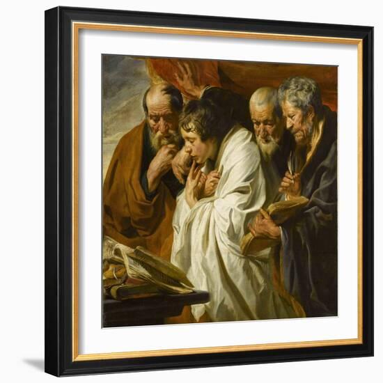 The Four Evangelists-Jacob Jordaens-Framed Giclee Print