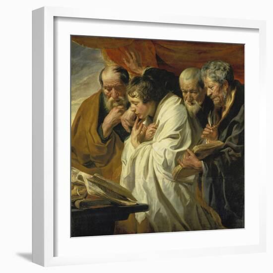 The Four Evangelists-Jacob Jordaens-Framed Giclee Print