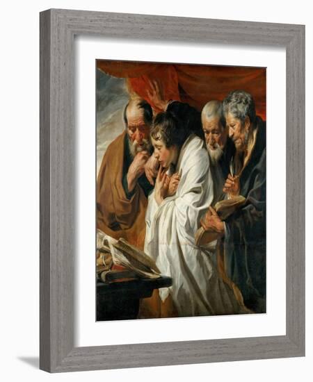 The Four Evangelists-Jacob Jordaens-Framed Giclee Print