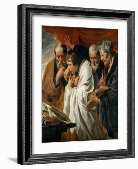 The Four Evangelists-Jacob Jordaens-Framed Giclee Print