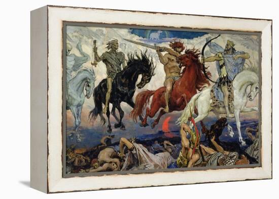 The Four Horsemen of the Apocalypse, 1887-Victor Mikhailovich Vasnetsov-Framed Premier Image Canvas