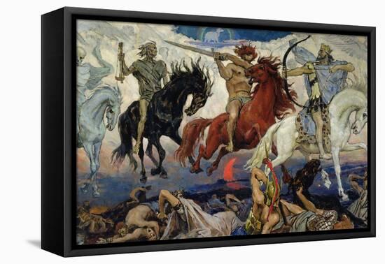 The Four Horsemen of the Apocalypse, 1887-Victor Mikhailovich Vasnetsov-Framed Premier Image Canvas