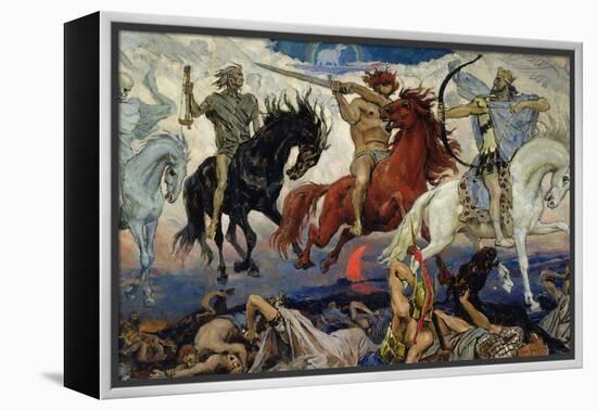 The Four Horsemen of the Apocalypse, 1887-Victor Mikhailovich Vasnetsov-Framed Premier Image Canvas