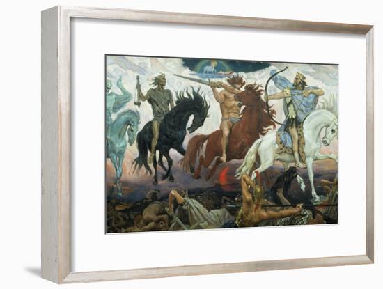 The Four Horsemen of the Apocalypse, 1887-Victor Mikhailovich Vasnetsov-Framed Giclee Print