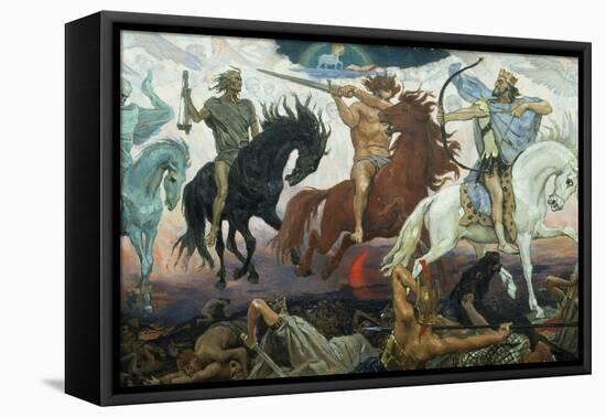 The Four Horsemen of the Apocalypse, 1887-Victor Mikhailovich Vasnetsov-Framed Premier Image Canvas