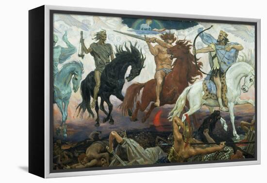 The Four Horsemen of the Apocalypse, 1887-Victor Mikhailovich Vasnetsov-Framed Premier Image Canvas