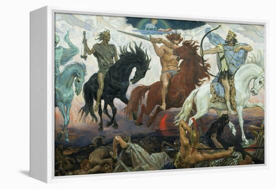 The Four Horsemen of the Apocalypse, 1887-Victor Mikhailovich Vasnetsov-Framed Premier Image Canvas