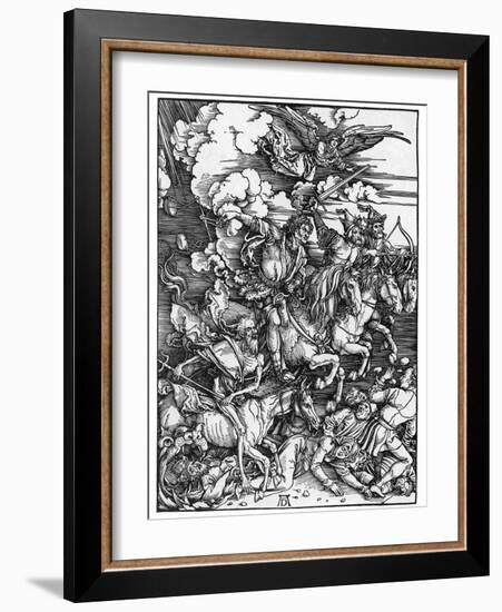 The Four Horsemen of the Apocalypse-Albrecht Dürer-Framed Photographic Print