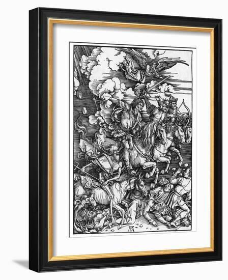 The Four Horsemen of the Apocalypse-Albrecht Dürer-Framed Photographic Print