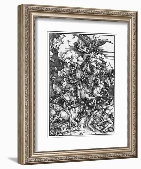 The Four Horsemen of the Apocalypse-Albrecht Dürer-Framed Photographic Print