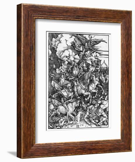 The Four Horsemen of the Apocalypse-Albrecht Dürer-Framed Photographic Print