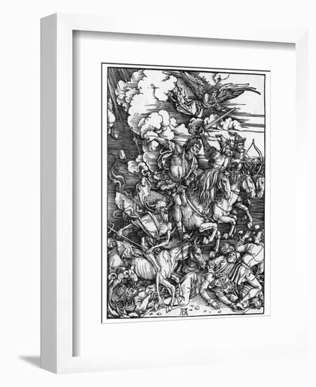 The Four Horsemen of the Apocalypse-Albrecht Dürer-Framed Photographic Print