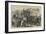 The Four-In-Hand Club at the Alexandra Palace, Arrival of the Prince of Wales-null-Framed Giclee Print