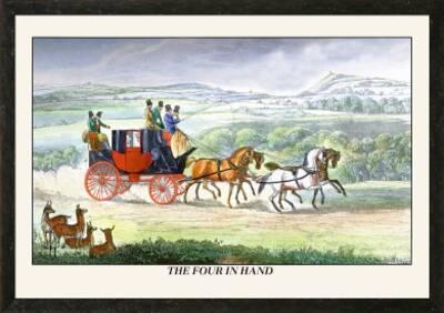 The Four In Hand Art Print Henry Thomas Alken Art Com
