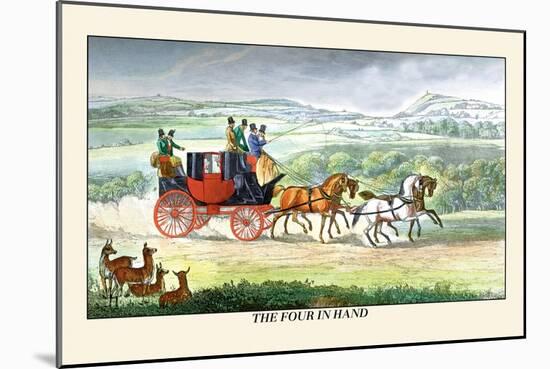 The Four in Hand-Henry Thomas Alken-Mounted Art Print