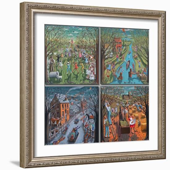 The Four Seasons, 2019-PJ Crook-Framed Giclee Print