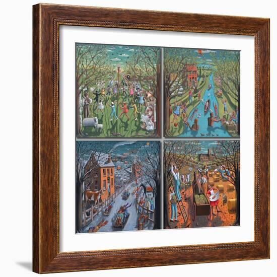 The Four Seasons, 2019-PJ Crook-Framed Giclee Print