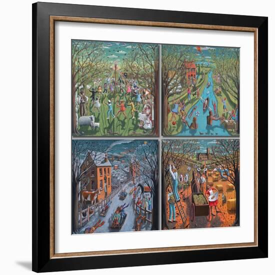 The Four Seasons, 2019-PJ Crook-Framed Giclee Print