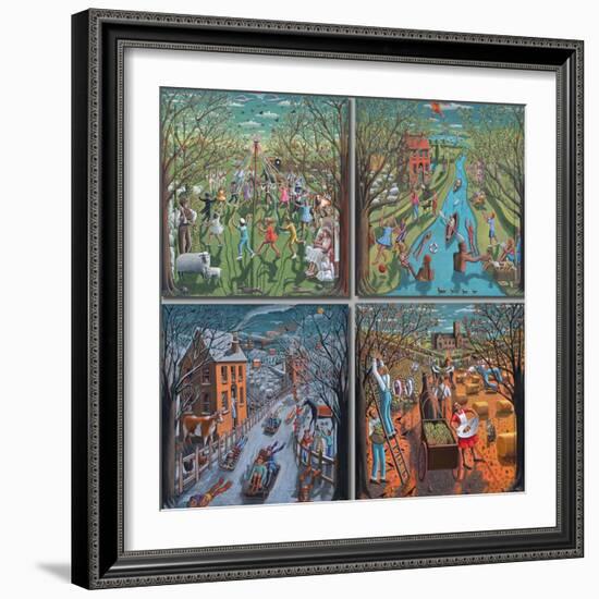 The Four Seasons, 2019-PJ Crook-Framed Giclee Print