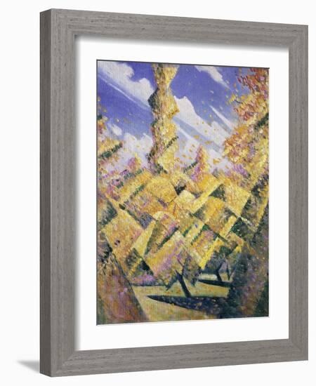 The Four Seasons: Autumn, C.1919-Christopher Richard Wynne Nevinson-Framed Giclee Print