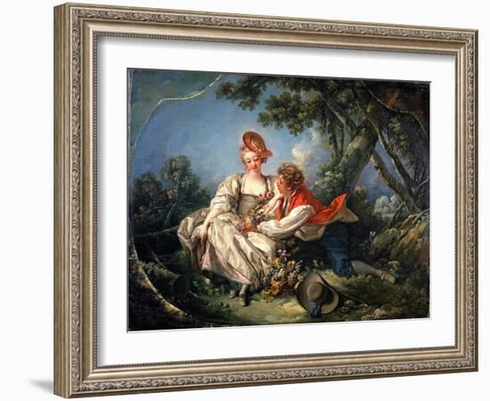 The Four Seasons: Autumn-Francois Boucher-Framed Giclee Print