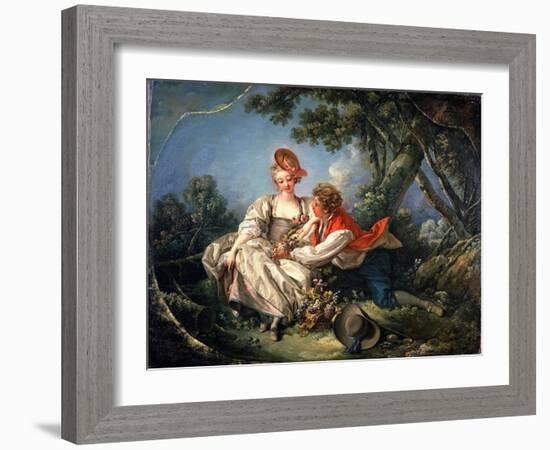 The Four Seasons: Autumn-Francois Boucher-Framed Giclee Print