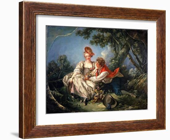 The Four Seasons: Autumn-Francois Boucher-Framed Giclee Print