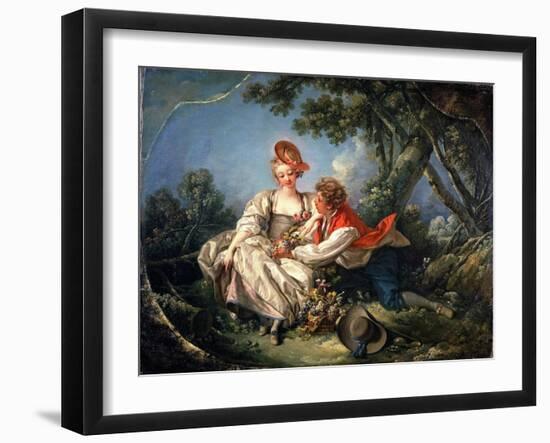 The Four Seasons: Autumn-Francois Boucher-Framed Giclee Print