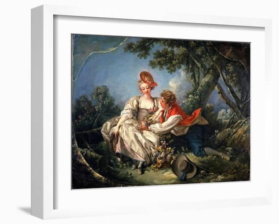 The Four Seasons: Autumn-Francois Boucher-Framed Giclee Print