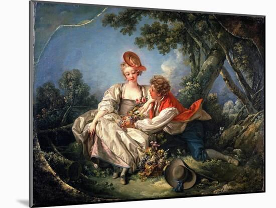 The Four Seasons: Autumn-Francois Boucher-Mounted Giclee Print