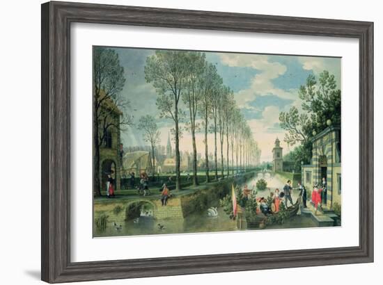 The Four Seasons: Spring-Sebastian Vrancx-Framed Giclee Print