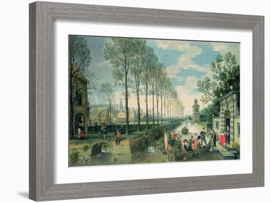 The Four Seasons: Spring-Sebastian Vrancx-Framed Giclee Print