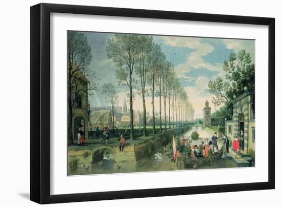 The Four Seasons: Spring-Sebastian Vrancx-Framed Giclee Print