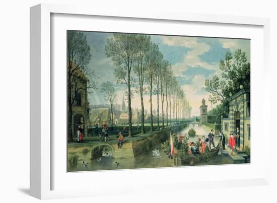 The Four Seasons: Spring-Sebastian Vrancx-Framed Giclee Print