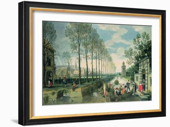 The Four Seasons: Spring-Sebastian Vrancx-Framed Giclee Print