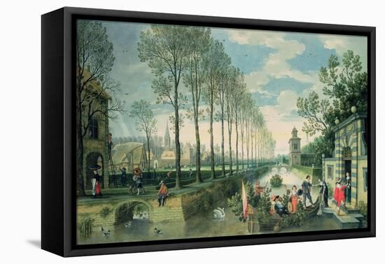 The Four Seasons: Spring-Sebastian Vrancx-Framed Premier Image Canvas