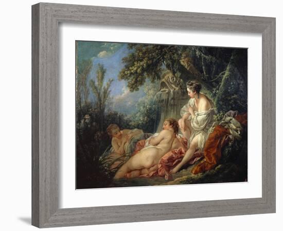 The Four Seasons: Summer-Francois Boucher-Framed Giclee Print