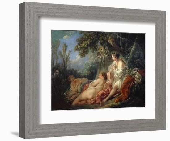 The Four Seasons: Summer-Francois Boucher-Framed Giclee Print